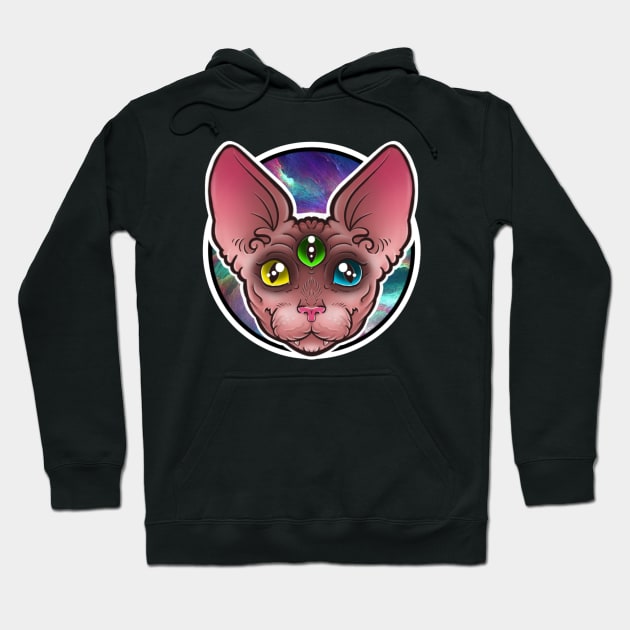 Sphynx Thynx Hoodie by InkyMcStapleface